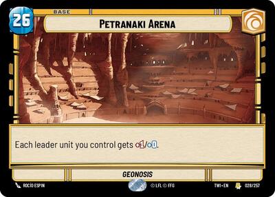 Petranaki Arena - 028/257 - Rare - Twilight of the Republic