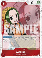 Makino - OP02-015 - Uncommon (Jolly Roger Foil) - The Best