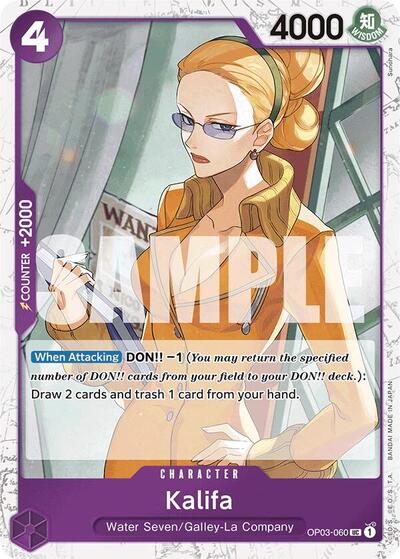 Kalifa - OP03-060 - Uncommon (Jolly Roger Foil) - The Best