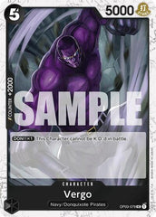 Vergo - OP03-079 - Uncommon (Jolly Roger Foil) - The Best