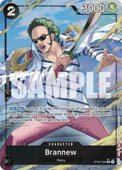 Brannew - OP03-089 - Rare (Alternate Art) - The Best