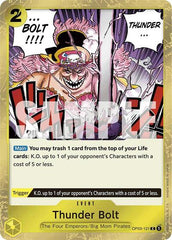 Thunder Bolt - OP03-121 - Common (Jolly Roger Foil) - The Best