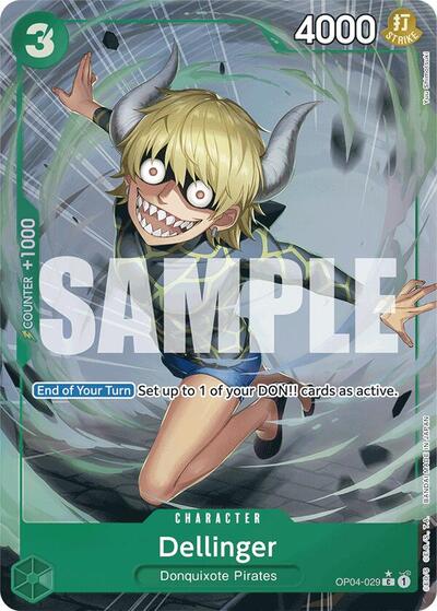 Dellinger - OP04-029 - Common (Full Art) - The Best