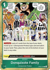 Donquixote Family - OP04-036 - Common (Jolly Roger Foil) - The Best
