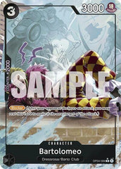Bartolomeo - OP04-089 - Rare (Full Art) - The Best
