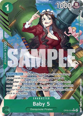 Baby 5 - OP05-034 - Rare (Alternate Art) - The Best