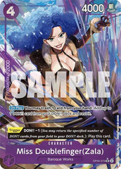 Miss Doublefinger(Zala) - OP05-073 - Uncommon (Full Art) - The Best