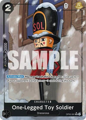 One-Legged Toy Soldier - OP05-081 - Uncommon (Full Art) - The Best