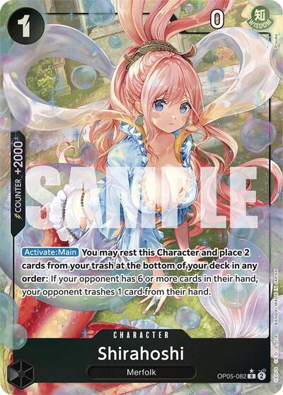 Shirahoshi - OP05-082 - Rare (Alternate Art) - The Best