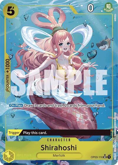 Shirahoshi - OP03-116 - Uncommon (Full Art) - The Best