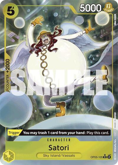Satori - OP05-105 - Rare (Full Art) - The Best