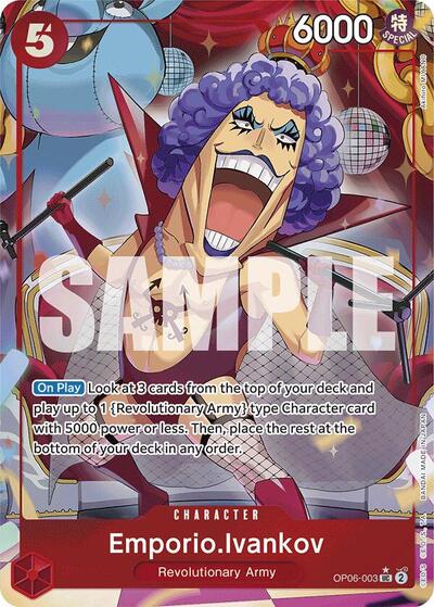 Emporio.Ivankov - OP06-003 - Uncommon (Full Art) - The Best