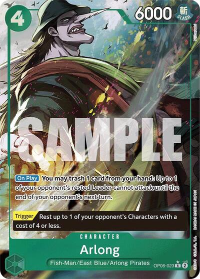 Arlong - OP06-023 - Rare (Full Art) - The Best