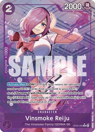 Vinsmoke Reiju - OP06-068 - Common (Full Art) - The Best