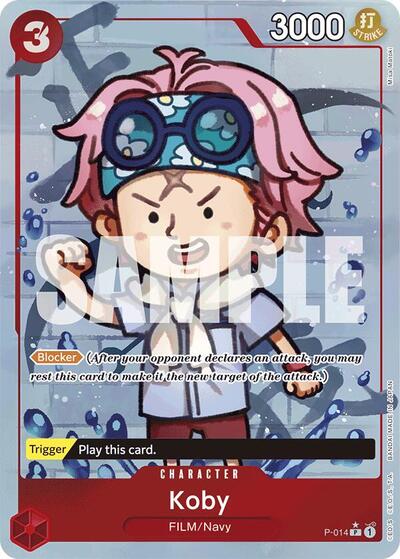 Koby - P-014 - Promo (Full Art) - The Best