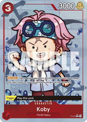 Koby - P-014 - Promo (Full Art) - The Best
