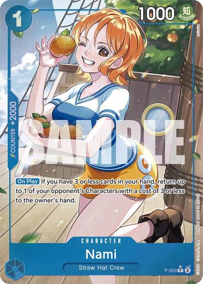 Nami - P-053 - Promo (Full Art) - The Best