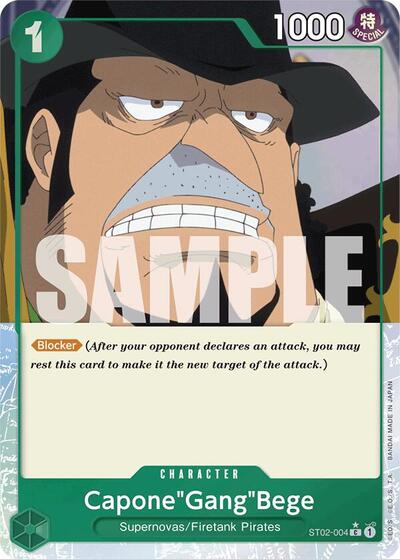 Capone"Gang"Bege - ST02-004 - Common (Full Art) - The Best