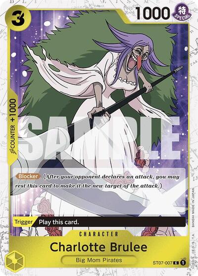 Charlotte Brulee - ST07-007 - Common (Jolly Roger Foil) - The Best