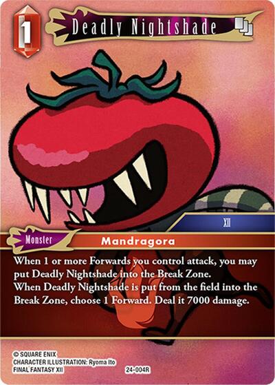 Deadly Nightshade - 24-004R - Rare - Hidden Legends