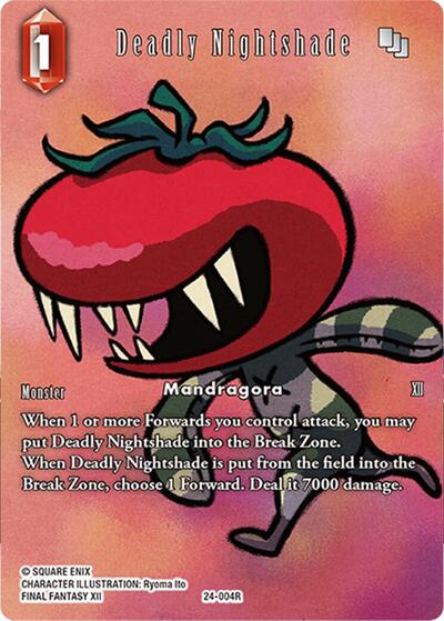 Deadly Nightshade - 24-004R - Rare (Full Art) - Hidden Legends