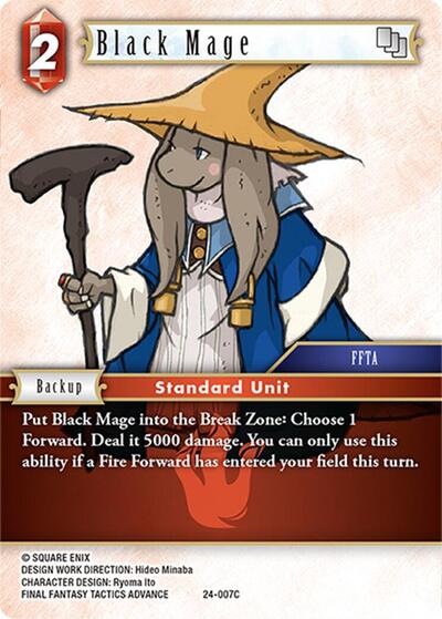 Black Mage - 24-007C - Common - Hidden Legends