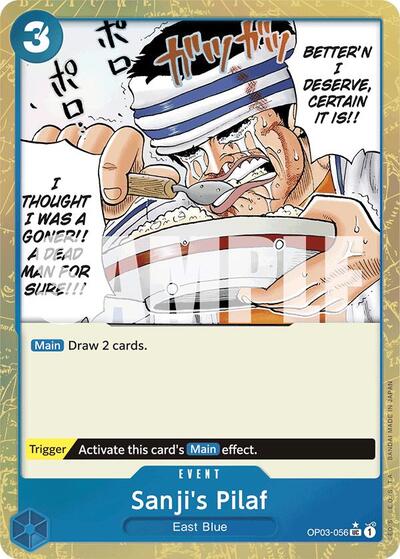 Sanji's Pilaf - OP03-056 - Uncommon (Textured Foil) - The Best