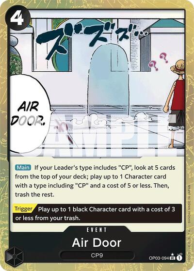 Air Door - OP03-094 - Uncommon (Textured Foil) - The Best