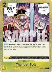 Thunder Bolt - OP03-121 - Common (Textured Foil) - The Best