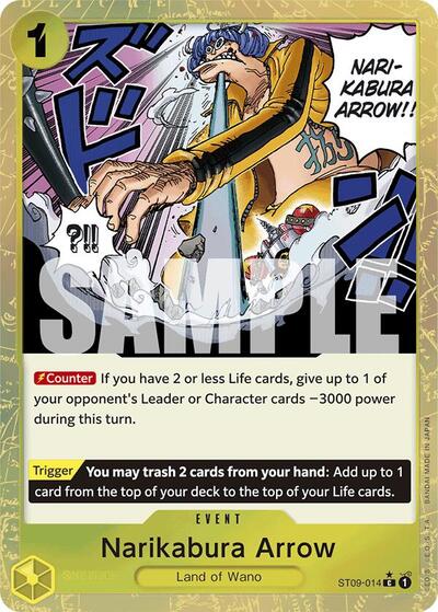 Narikabura Arrow - ST09-014 - Common (Textured Foil) - The Best