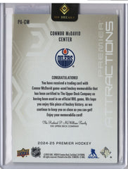 2024-25 Upper Deck Premier Connor McDavid Premier Attractions Patch 44/49