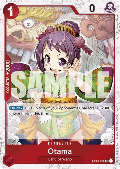 Otama - OP01-006 - Uncommon (Jolly Roger Foil) - The Best
