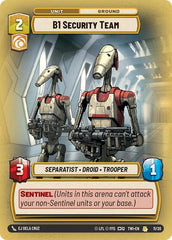 B1 Security Team - 11/20 - Rare - Twilight of the Republic: Weekly Play Promos