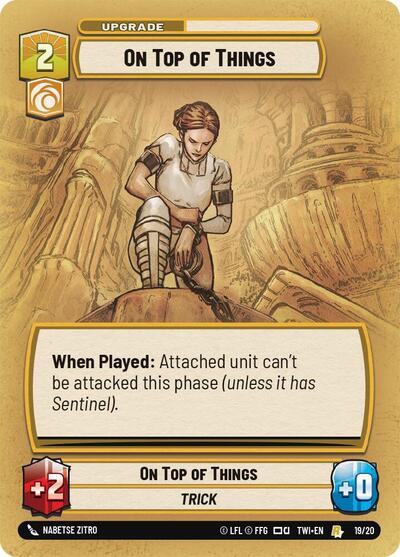 On Top of Things - 19/20 - Rare - Twilight of the Republic: Weekly Play Promos