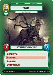 Gor - Grievous's Pet (Top 8) - 17/20 - Legendary - Organized Play Promos