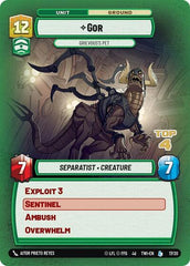 Gor - Grievous's Pet (Top 4) - 17/20 - Legendary - Organized Play Promos