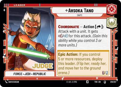 Ahsoka Tano - Snips - 011/257 - Special - Judge Promos