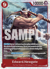 Edward.Newgate - OP02-004 - Super Rare (Reprint) - The Best