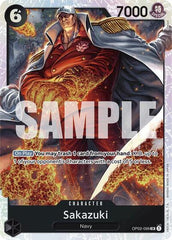 Sakazuki - OP02-099 - Super Rare (Reprint) - The Best