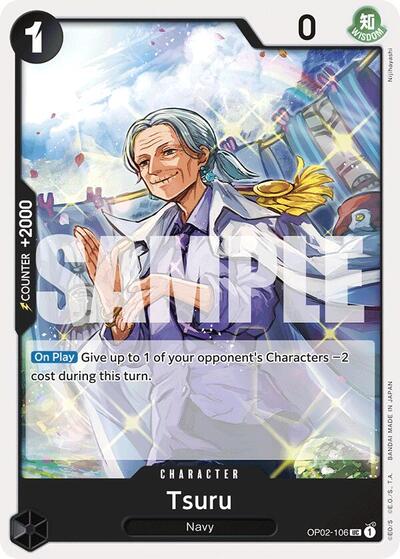 Tsuru - OP02-106 - Uncommon (Reprint) - The Best