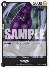 Vergo - OP03-079 - Uncommon (Reprint) - The Best
