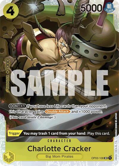 Charlotte Cracker - OP03-108 - Super Rare (Reprint) - The Best
