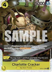 Charlotte Cracker - OP03-108 - Super Rare (Reprint) - The Best