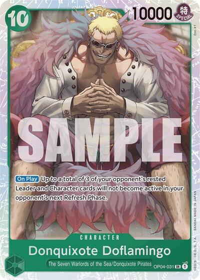 Donquixote Doflamingo - OP04-031 - Super Rare (Reprint) - The Best