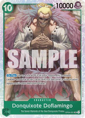 Donquixote Doflamingo - OP04-031 - Super Rare (Reprint) - The Best