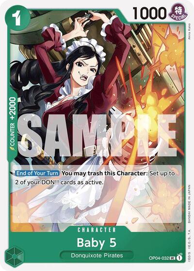 Baby 5 - OP04-032 - Uncommon (Reprint) - The Best