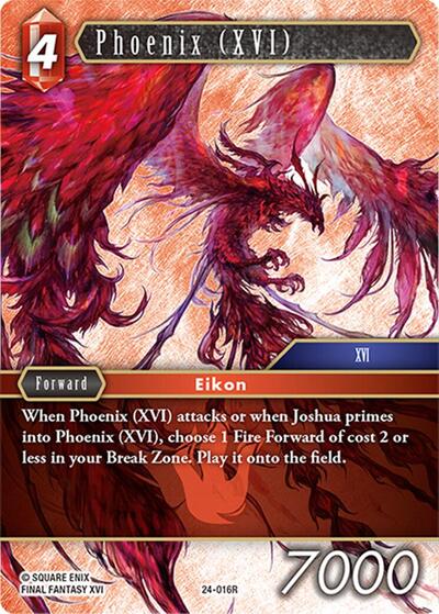 Phoenix (XVI) - 24-016R - Rare - Hidden Legends