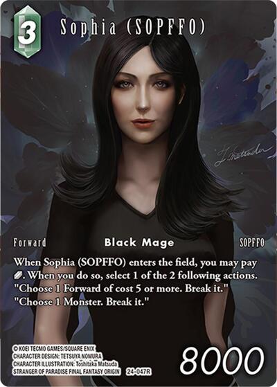 Sophia (SOPFFO) - 24-047R - Rare (Full Art) - Hidden Legends