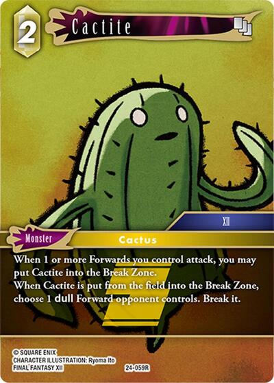 Cactite - 24-059R - Rare - Hidden Legends