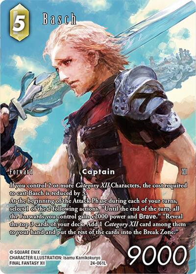 Basch - 24-061L - Legend (Full Art) - Hidden Legends